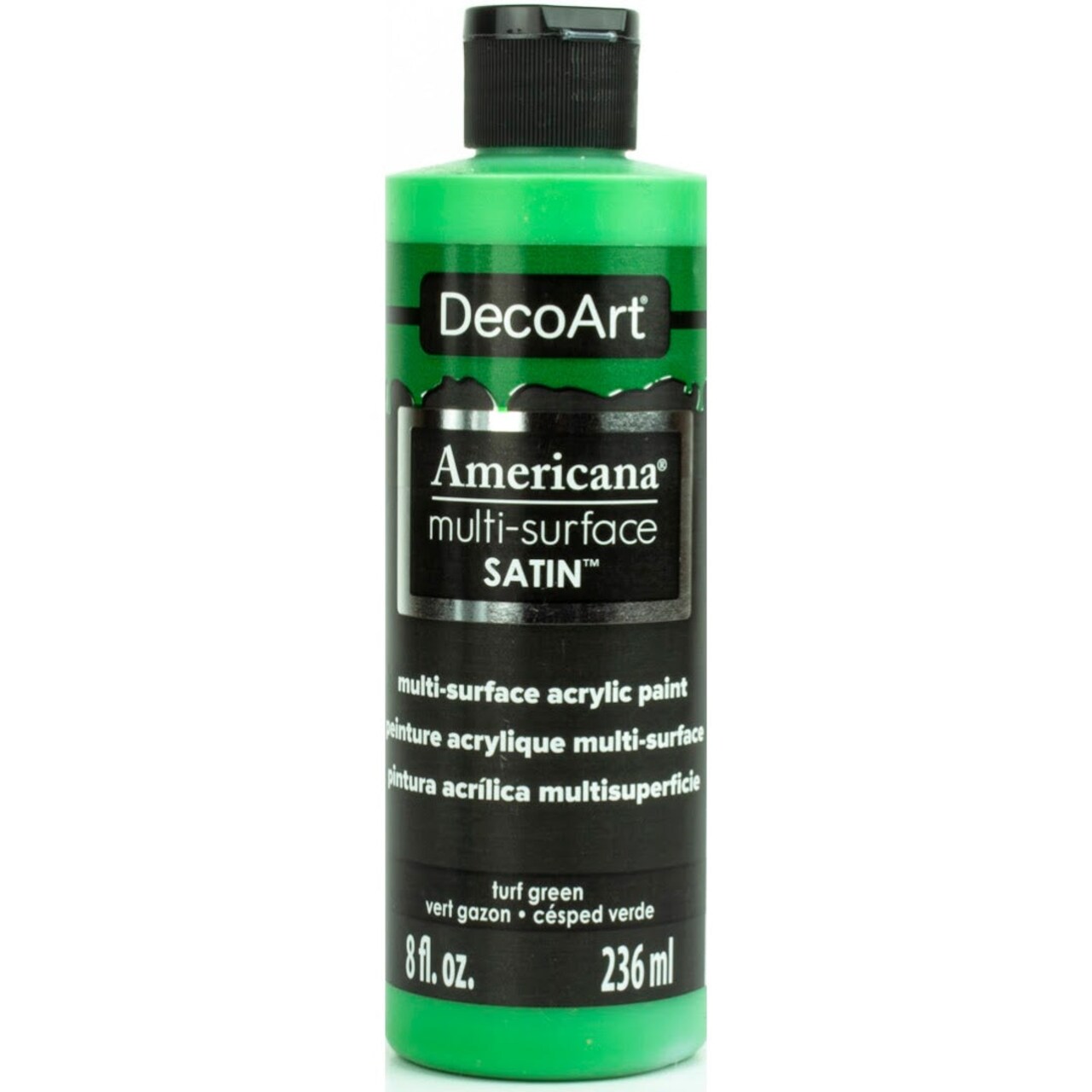 Americana Premium Multi-Surface Satin Finish Acrylics 2oz -for Wood, Metal, Glass, Ceramics, Fabric, Paper, Terra Cotta, Most Plastics and More